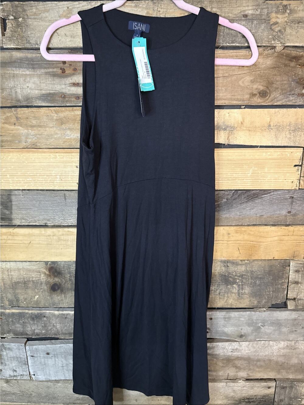 Isani Melinda Sleeveless Dress, Black, Medium